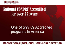 MSU National COAPRT Accredited